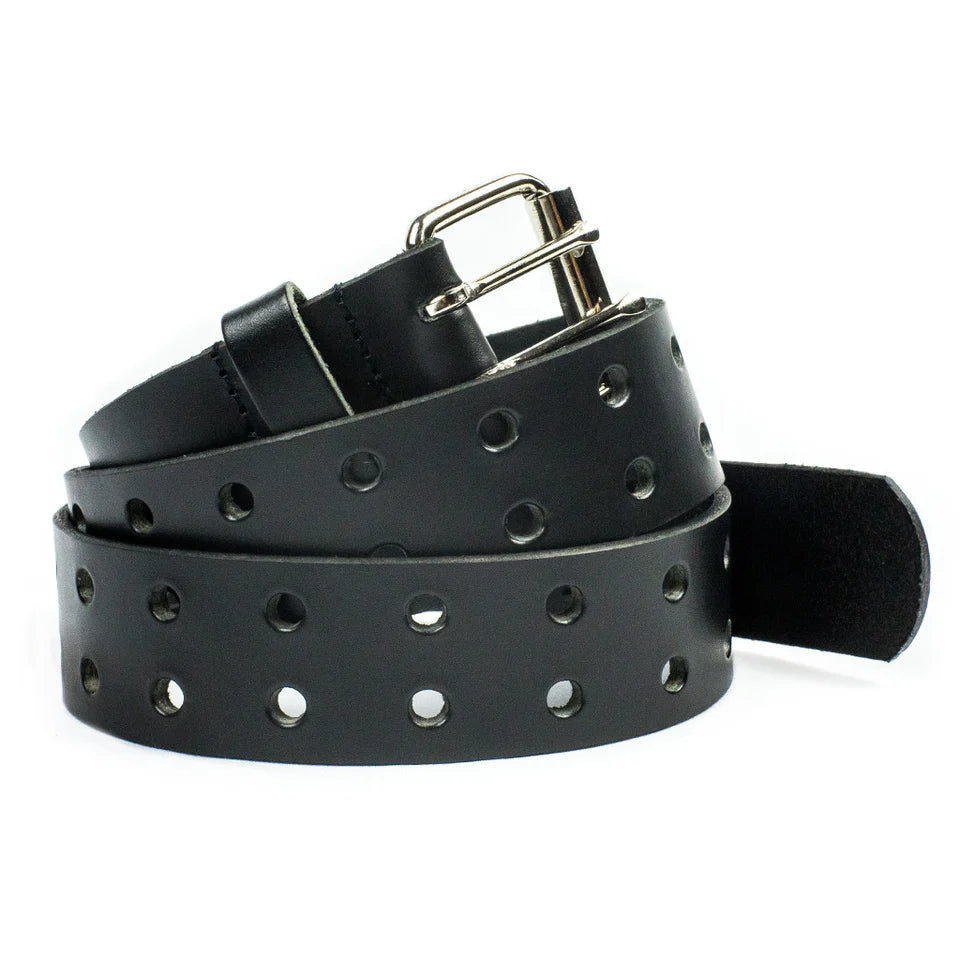 Double Hole Belt Black