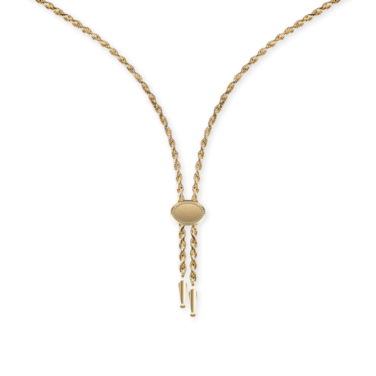 Annley Bolo Chain Necklace Gold
