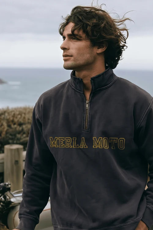 Saturday Run Sweatshirt Black