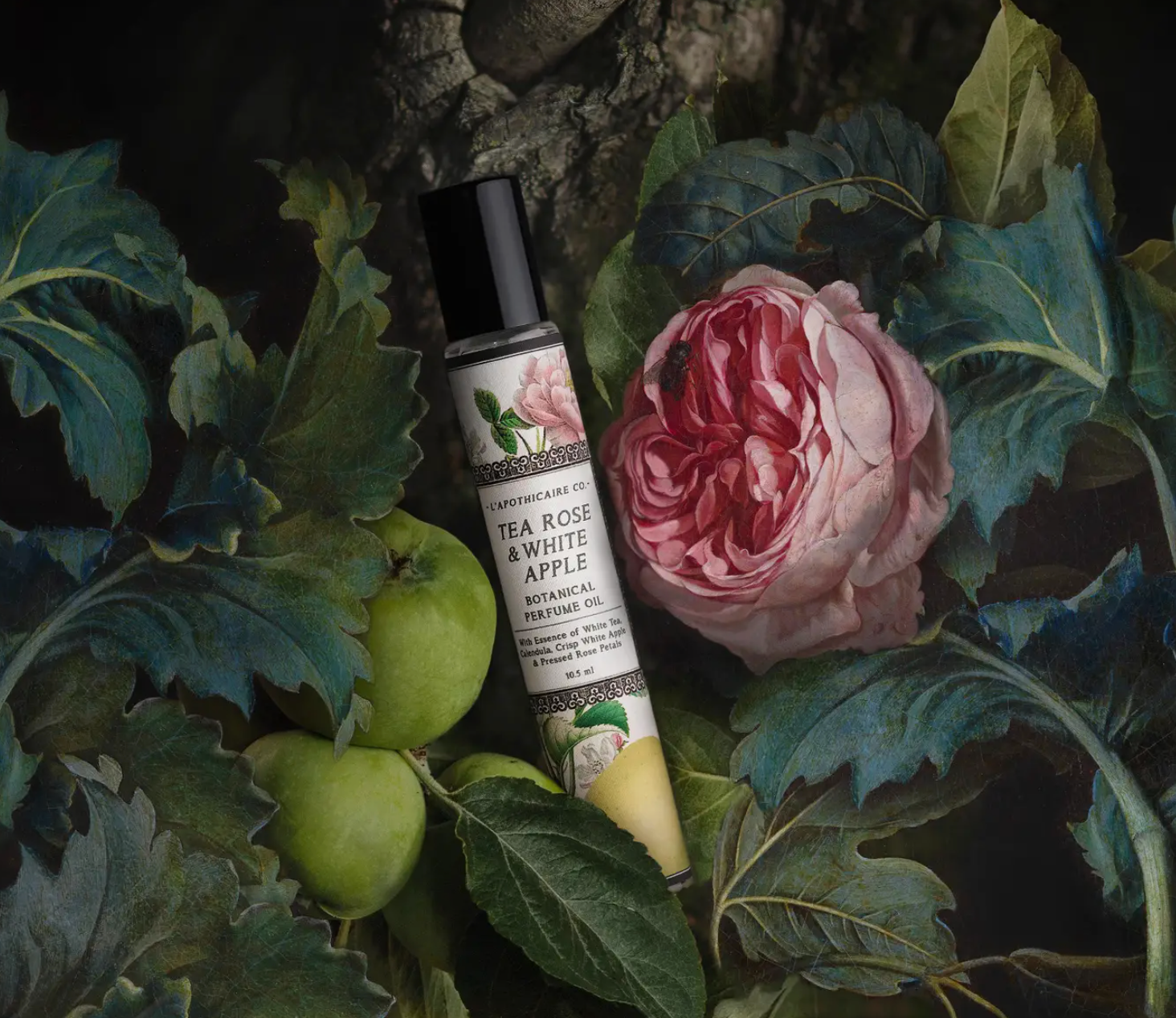 Perfume Oil Tea Rose & White Apple