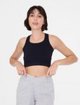 Ribbed Racerback Crop Top