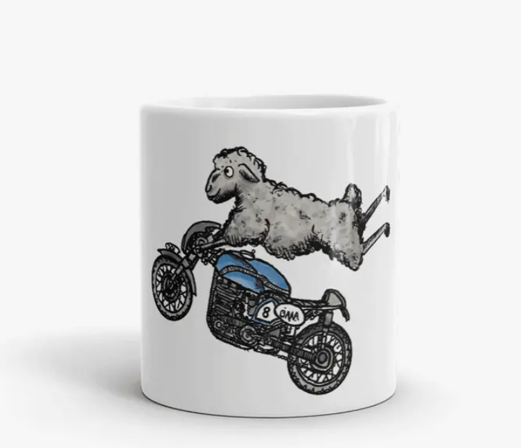 Coffee Mug Stunt Sheep