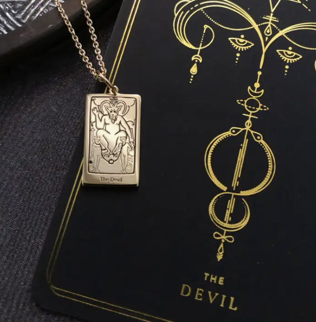 Tarot Necklace - The Devil