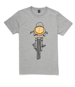 Frontal Matchless Tee Grey