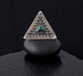 Turquoise Triangle Ring