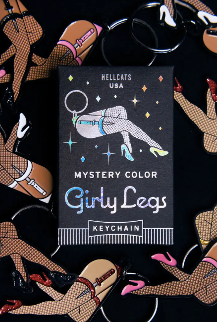 Keychain Mystery Girly Legs