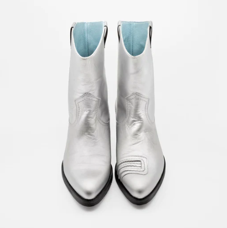 Pecos Silver Motorcycle Boot