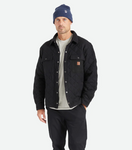 Cass Quilted Fleece Jacket Black