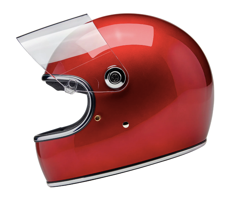 Gringo S ECE Helmet Metallic Cherry Red