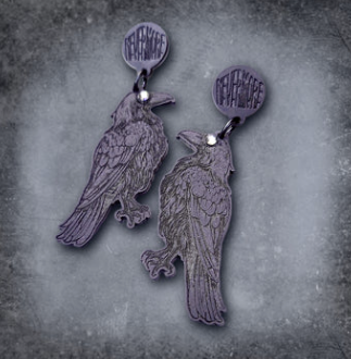 Raven Earrings