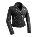 Lita Studded Leather Jacket