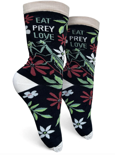 Crew Socks Eat Prey Love