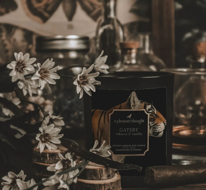 Raven Candle - Gatsby | Tobacco & Vanilla