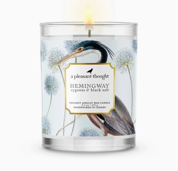 Candle - Hemingway | Cypress & Black Salt
