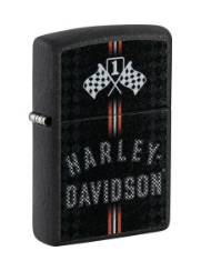 Zippo Lighter Harley Davidson Race Flag