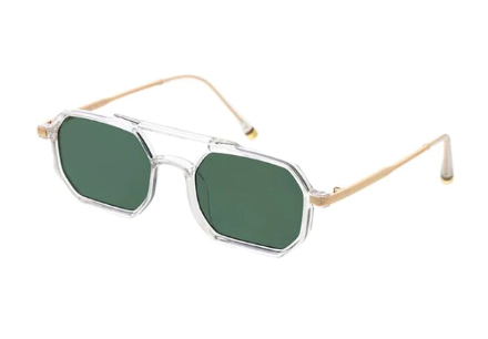 Small Rectangular Aviator Sunglasses