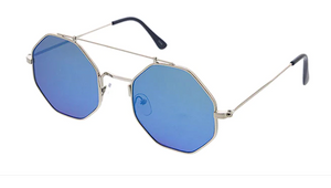 Bar Top Metal Octagon Sunglasses