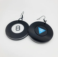 8 Ball Earrings