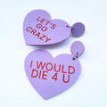 Valentine's Prince Heart Earrings