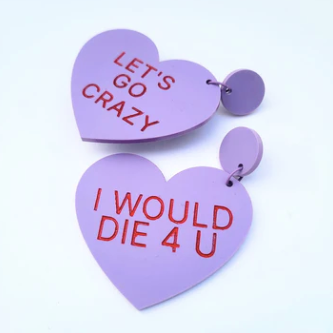 Valentine's Prince Heart Earrings