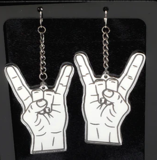 Mirror Rock Horn Earrings