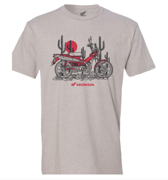Honda Trail 125 Tee Grey
