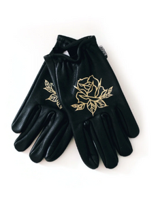 Painted Gloves Rose - XL