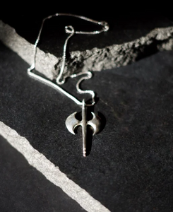 Battle Double Axe Necklace