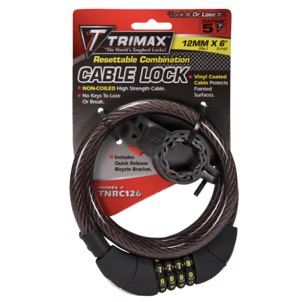 Trimaflex™ Combination Cable Locks