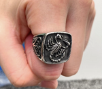 Scorpion Biker Ring