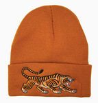 Tiger Beanie Workwear Brown