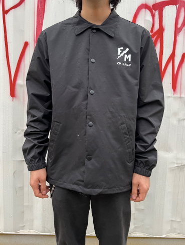 Pray For Us Shop Jacket Black