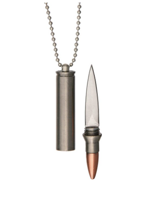 Bullet Knife Necklace