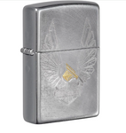 Zippo Lighter Harley Eagle Silver