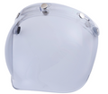 3-Snap Flip Bubble Shield Clear