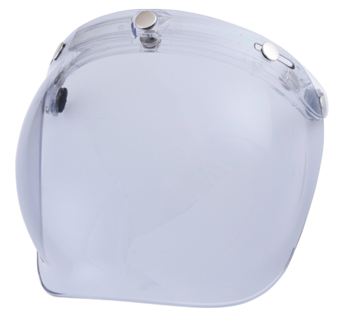 3-Snap Flip Bubble Shield Clear