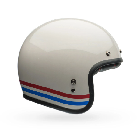 Custom 500 Stripes Pearl White