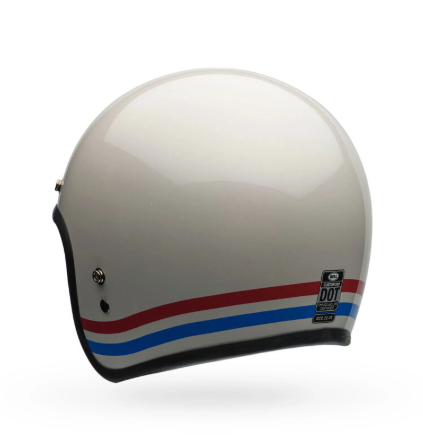 Custom 500 Stripes Pearl White