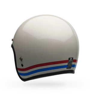 Custom 500 Stripes Pearl White