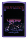 Zippo Lighter Harley Blacklight
