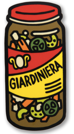Giardiniera Sticker