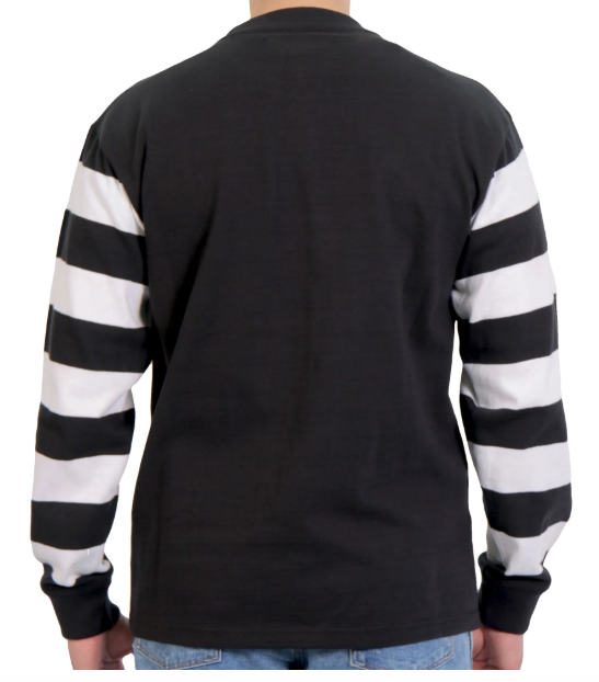 Long Sleeve Striped Sleeve Shirt