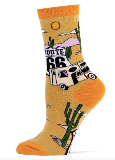 Crew Socks Route 66
