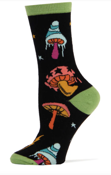 Crew Socks Shrooms