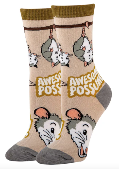 Crew Socks Anything Is Possumble