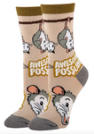 Crew Socks Anything Is Possumble