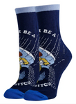 Crew Socks Salty Bitch