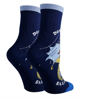 Crew Socks Salty Bitch
