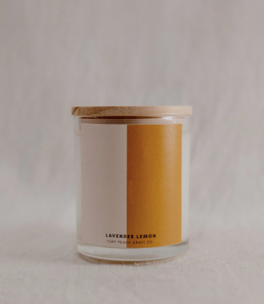 Earthen Candle Collection - Lavender Lemon