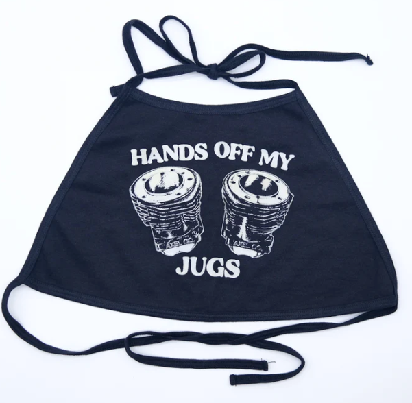 Hands Off My Jugs Halter Top